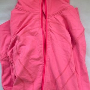 LULULEMON Full Zip Scuba Jacket Neon Pink